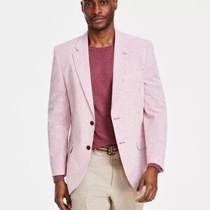 Nautica Men's Modern-Fit Seersucker Sport Coats 40L